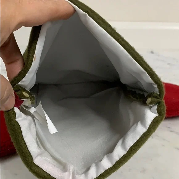 Christmas Stockings of 4 Handmade Stitching Looking Style Sz 8”x17” - Picture 8 of 8